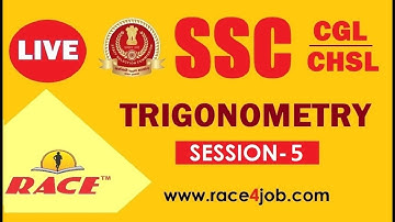 SSC-CGL/CHSL  PURE MATHS I TRIGONOMETRY I SESSION-5