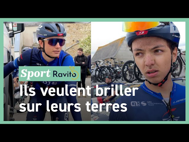 Tour de Bretagne: au cœur de la Conti Groupama-FDJ avec Brieuc Rolland et Eddy Le Huitouze #cyclisme class=