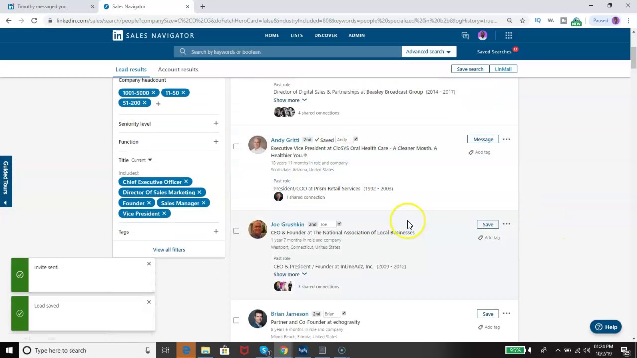 Linkedin Lead Generation - How to generate leads using sales navigator
