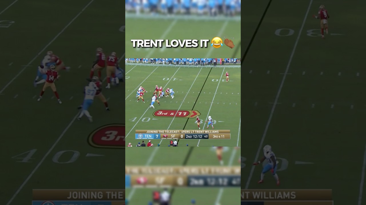 WATCH: Malik Turner Moves the Chains & Trent Williams LOVES It 👏 | Tennessee Titans vs San Francisco 49ers