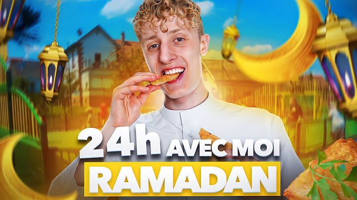 MON PREMIER RAMADAN (24h avec moi)