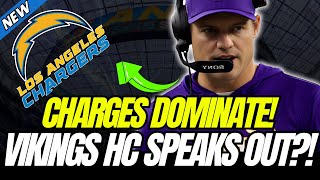 🚨😱Vikings’ Kevin O’Connell SNAPS After Loss to Chargers! LOS ANGELES CHARGERS NEWS TODAY