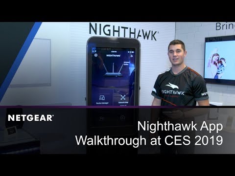 Nighthawk App Walkthrough with Michael Bissani | NETGEAR at CES 2019