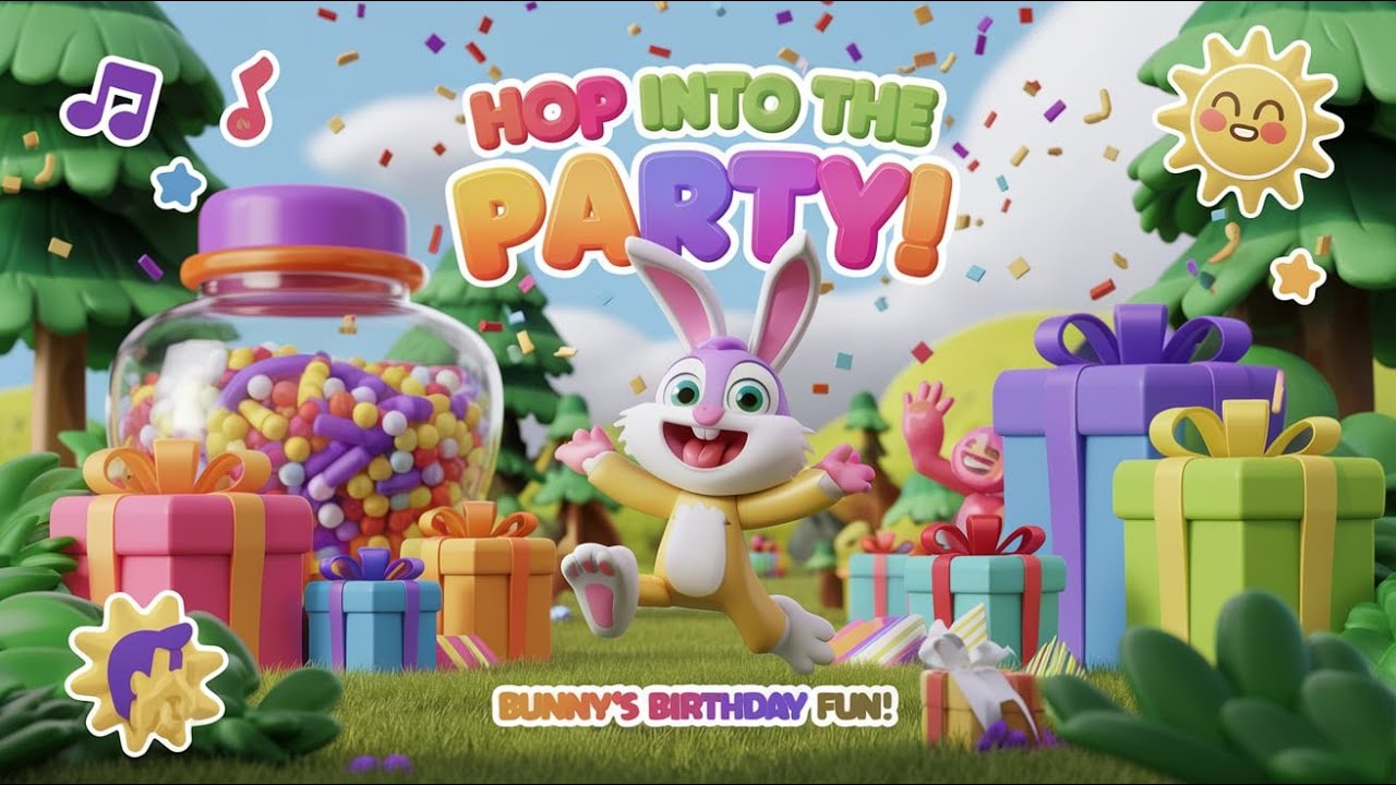 Bunny's BIGGEST Birthday Party EVER! 🐰🎉 - YouTube