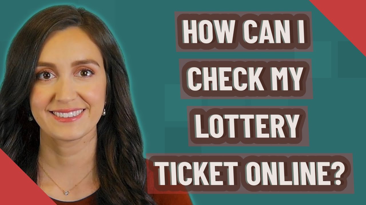 How Can I Check My Lottery Ticket Online YouTube How Can I Check My Lottery Ticket Online YouTube