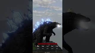 Godzilla Full Power Atomic Breath - Roblox , Age of Titans 😱 | 4K Ultra HD #roblox #supersonic