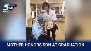 Mother of Star Spencer High School student killed months before graduation walks in son's place