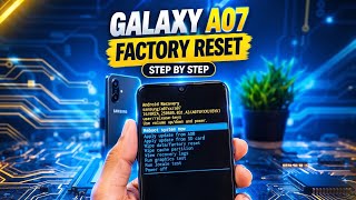 Samsung Galaxy A07 Forgot Password? Factory Reset Tutorial #samung #GalaxyA07 #howtoresetphone