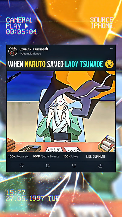 🗿 WHEN NARUTO SAVED LADY TSUNADE 😵🔥 #naruto #tsunade #narutoshippuden #animeshorts