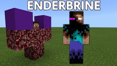 How to summon ENDERBRINE | Minecraft PE