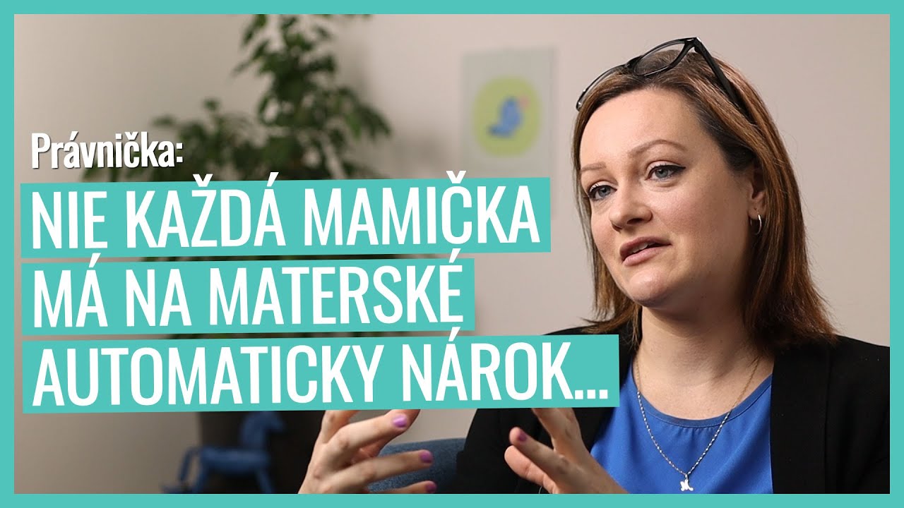 Materské, materská dovolenka, rodičovský príspevok. Na čo máte nárok? | 