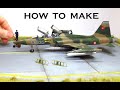 How to make concrete airfield base  display base tutorial