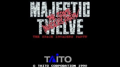 Majestic Twelve-The Space Invaders Part 4 (Super Space Invaders 