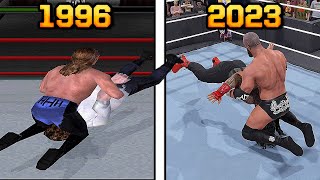 The Evolution of Pedigree in WWE Games!   WWE 2K23