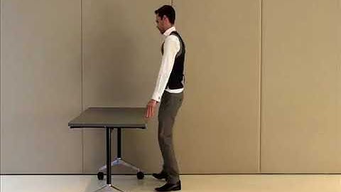 Wilkhahn Timetable Smart   How to operate a mobile table