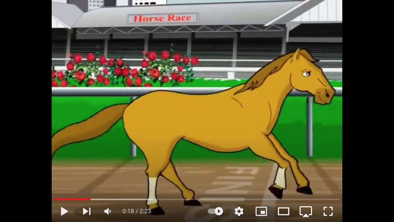 la carretera trompeta máscara Rojito el caballo - Canción para niños. (Miss Patty) - YouTube
