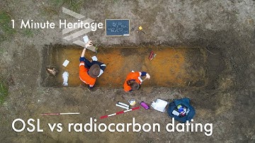 OSL versus radiocarbon dating - 1 Minute Heritage