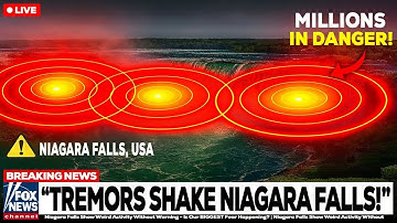 ナイアガラの滝、予告なく奇妙な現象を見せる ― 私たちの最大の恐怖が現実になるのか？