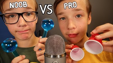ASMR NOOB VS PRO ASMRTIST