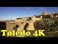 Walk around Toledo Spain 4K. Puerta de Bisagra - Puente San Martín.
