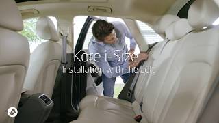 Maxi-Cosi | Kore i-Size | How to install with the belt only Resimi