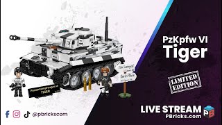 Panzerkampfwagen VI Tiger - COBI Limited Edition - Live building