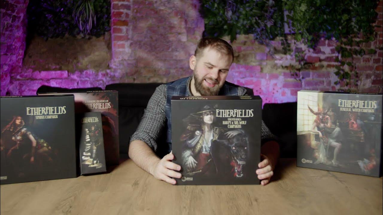 Etherfields 2nd wave unboxing YouTube