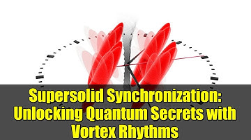 Supersolid Synchronization: Unlocking Quantum Secrets with Vortex Rhythms