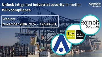 Webinar Rombit Solutions - Unlock integrated industrial security for better compliance