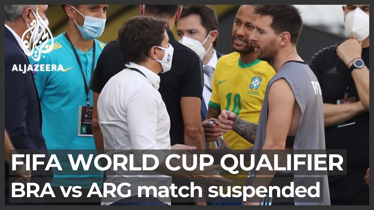 Brazil-Argentina World Cup qualifier halted over COVID protocols Brazil-Argentina World Cup qualifier halted over COVID protocols