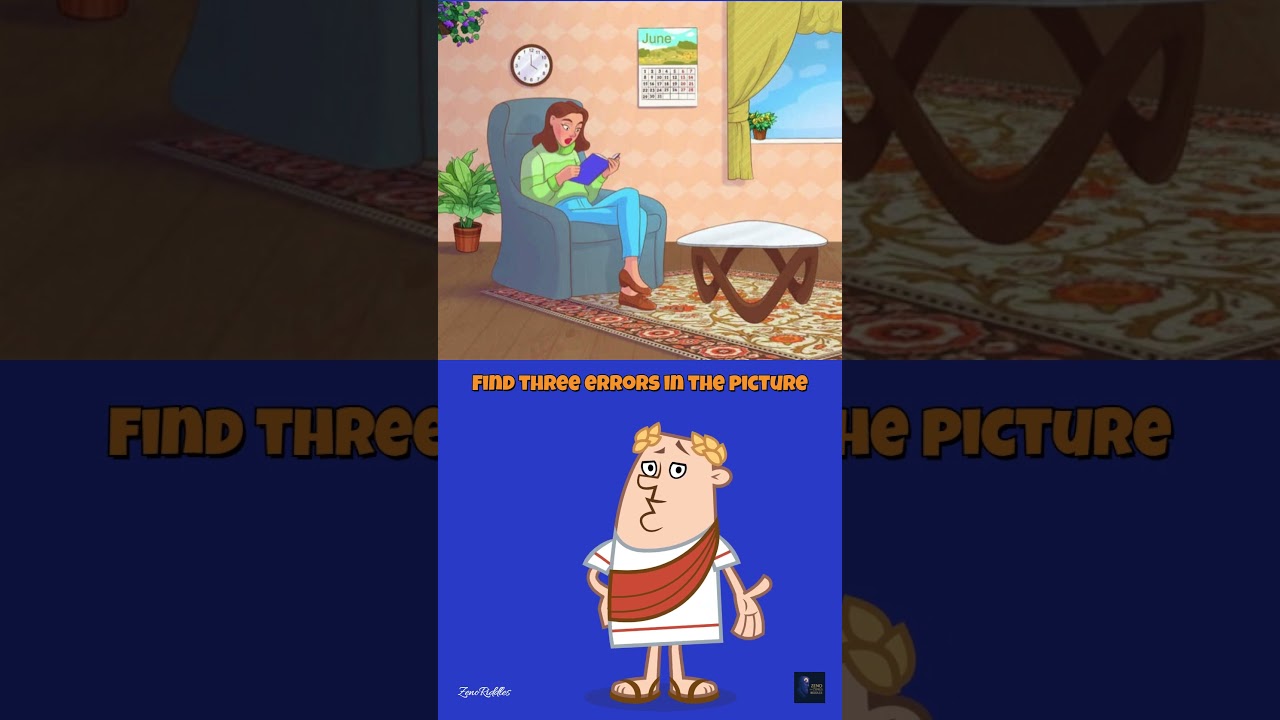 Only 1% Can Find ALL 3 Mistakes in This Picture! Can You? 🔍✨