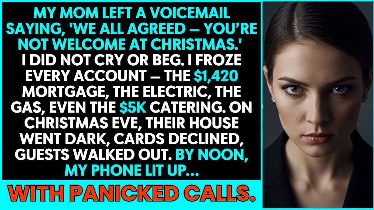 My Parents Said- “We All Agreed — You’re Not Welcome at Christmas.” So I Froze the Accounts