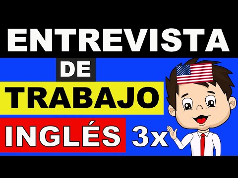 🔵 APRENDE INGLÉS para una ENTREVISTA DE TRABAJO EN INGLÉS - PREGUNTAS Y RESPUESTAS EN INGLÉS BÁSICO