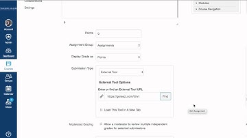 Create GoReact Assignment in Canvas