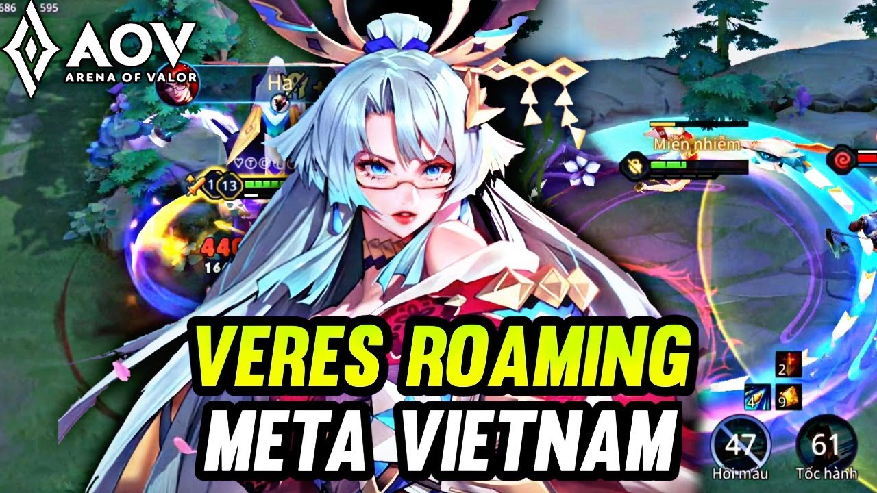AOV : VERES SAKURA FUBUKI GAMEPLAY | VERES META VIETNAM - ARENA OF ...