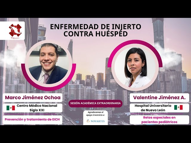 Sesión Extraordinaria: "Enfermedad de Injerto Contra Huésped" (01/11/2025)