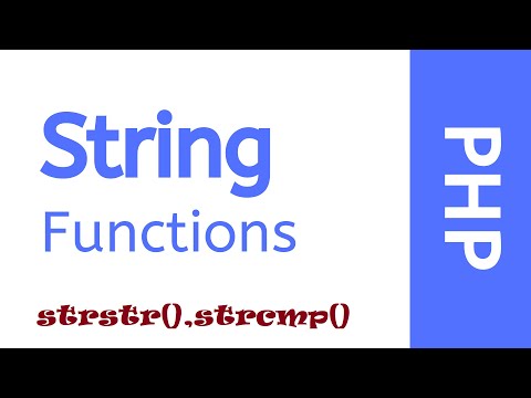 strstr() in php | strcmp() in php | strstr()  | strcmp()