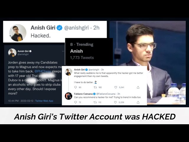 Anish Giri on X: We already leaked all our convo's bro.🤣 / X