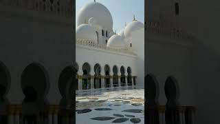 Sheikh Zayed Grand Mosque Abu Dhabi #travel #travelguide #walkingtour #tour #tourist