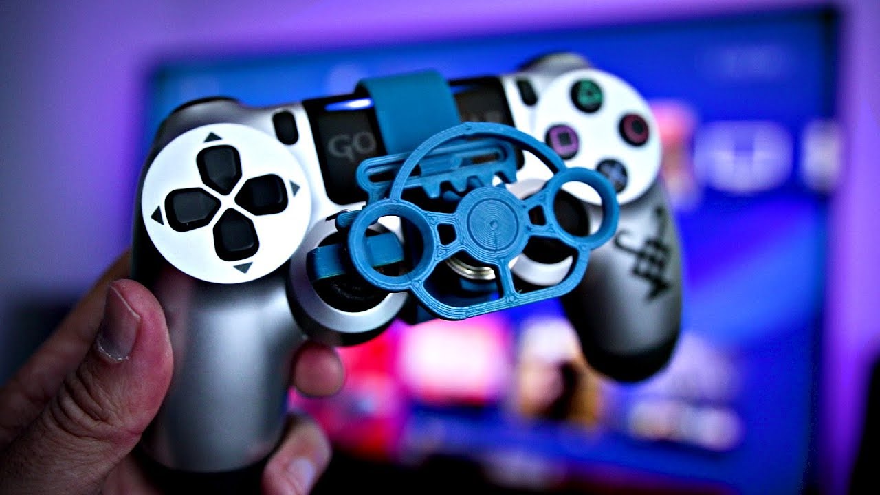 Turn Your PS4's Thumbstick Controller into a Racing Wheel With This Clever  3D-Printed Upgrade | Blogdot.tv