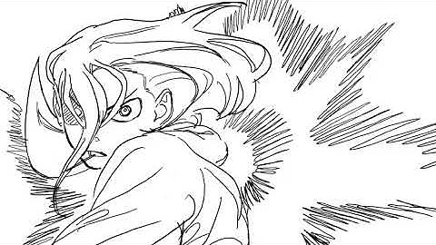 I will do 2d line art frame by frame animation 2d traditional hand drawn pencil sketch#animation