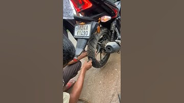 Apache 160 cc bs7 Black Panchar ho gya 😭🥺 // apache lovers #apache160 #apachebike #shorts