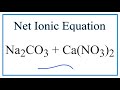 Net Ionic Equations and Reactions