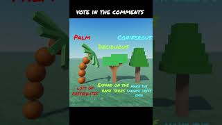 Tree Type Vote  #roblox