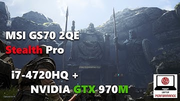 God of War - GTX970M + i7 4720HQ ALL Settings | 1080p | FSR 2.0