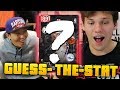 EPIC GUESS THE STAT VS JESSER!! LOSER EATS DOG FOOD - NBA 2K19