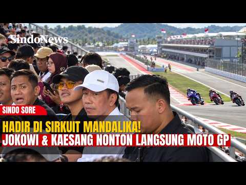 Jokowi dan Kaesang Pangarep Nonton Langsung MotoGP Mandalika | Sindo Sore | 11/10