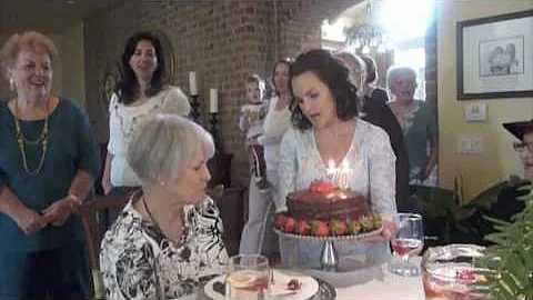 Grandma Sedgwick's 70th Birthday Luncheon