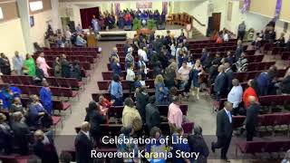 Celebration of Life Reverend Karanja Story