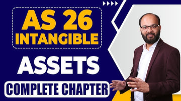 AS 26 Complete Chapter | Intangible Assets | CA Inter Advanced Accounting | Chandan Poddar | ICAI